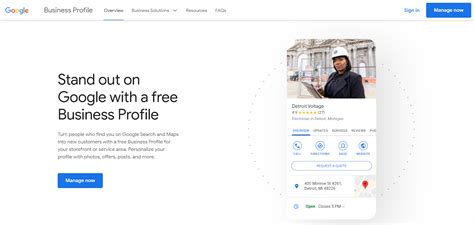 google my business log in.